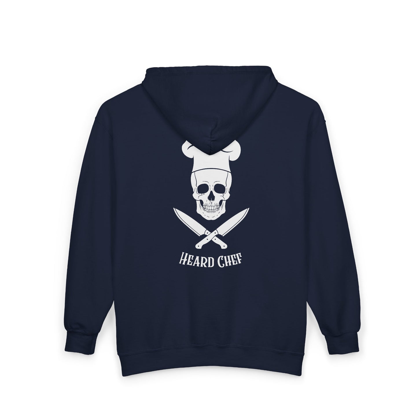 Heard Chef Skull Zip Hoodie