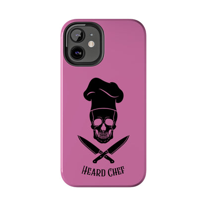 Heard Chef Skull Pink Phone Case iPhone Samsung Galaxy