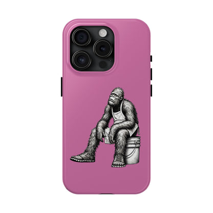 Phone Case Long Shift Bigfoot Pink iPhone Samsung Galaxy