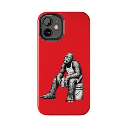 Phone Case Long Shift Bigfoot Red iPhone Samsung Galaxy