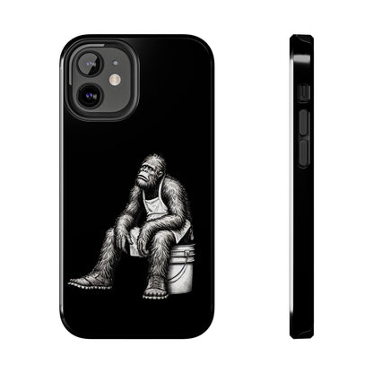 Phone Case Long Shift Bigfoot Black iPhone Samsung Galaxy