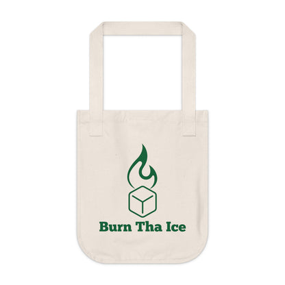 Burn Tha Ice Organic Tote Bag