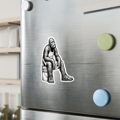 Vinyl Sticker Long Shift Bigfoot