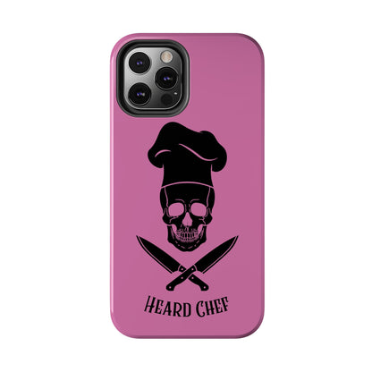 Heard Chef Skull Pink Phone Case iPhone Samsung Galaxy