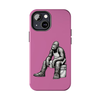 Phone Case Long Shift Bigfoot Pink iPhone Samsung Galaxy