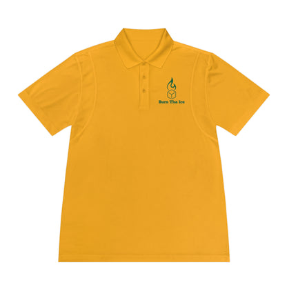 Burn Tha Ice Logo Polo Shirt