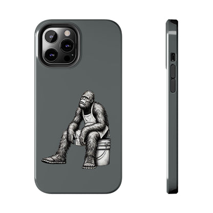 Phone Case Long Shift Bigfoot Dark Gray iPhone Samsung Galaxy