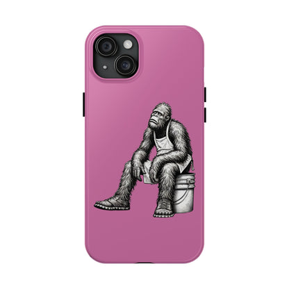 Phone Case Long Shift Bigfoot Pink iPhone Samsung Galaxy