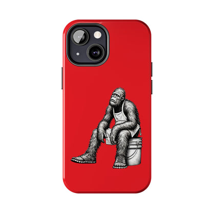 Phone Case Long Shift Bigfoot Red iPhone Samsung Galaxy