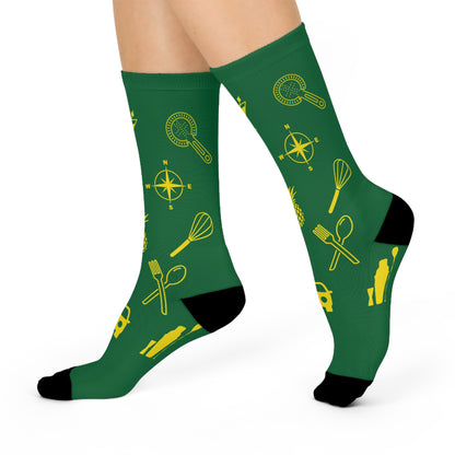 Hospitality LUX Design Crew Socks