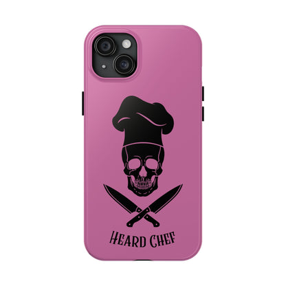 Heard Chef Skull Pink Phone Case iPhone Samsung Galaxy