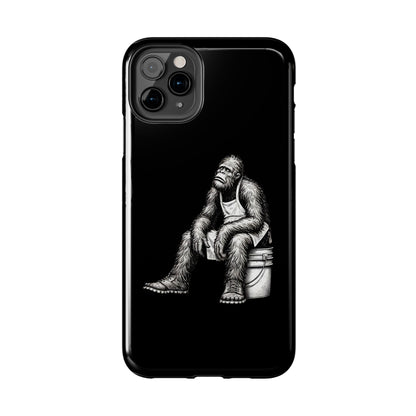 Phone Case Long Shift Bigfoot Dark Gray iPhone Samsung Galaxy