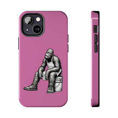 Phone Case Long Shift Bigfoot Pink iPhone Samsung Galaxy