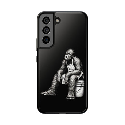 Phone Case Long Shift Bigfoot Black iPhone Samsung Galaxy