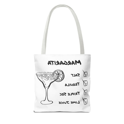 Margarita Tote Bag Black Graphic