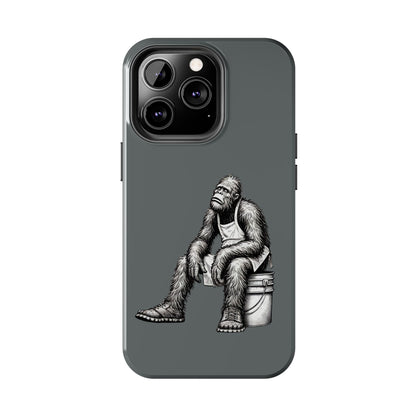 Phone Case Long Shift Bigfoot Dark Gray iPhone Samsung Galaxy