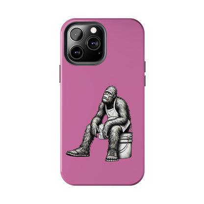 Phone Case Long Shift Bigfoot Pink iPhone Samsung Galaxy