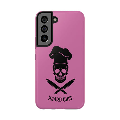 Heard Chef Skull Pink Phone Case iPhone Samsung Galaxy