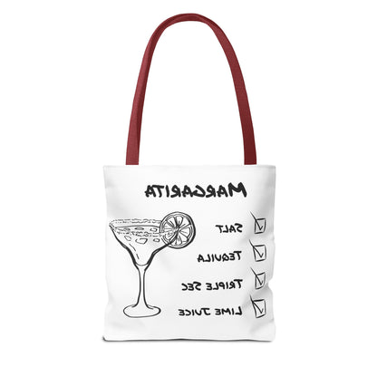 Margarita Tote Bag Black Graphic
