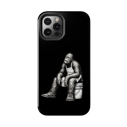 Phone Case Long Shift Bigfoot Black iPhone Samsung Galaxy