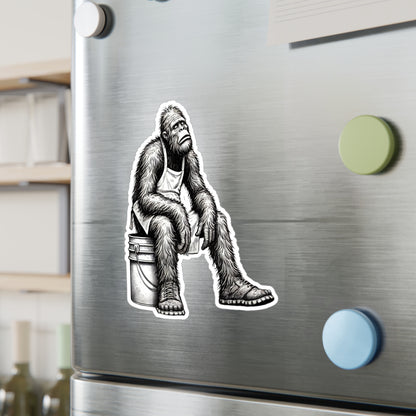 Vinyl Sticker Long Shift Bigfoot