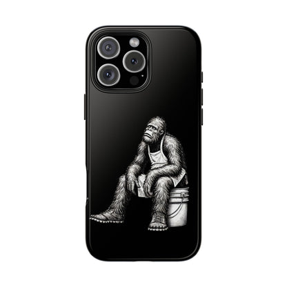 Phone Case Long Shift Bigfoot Black iPhone Samsung Galaxy