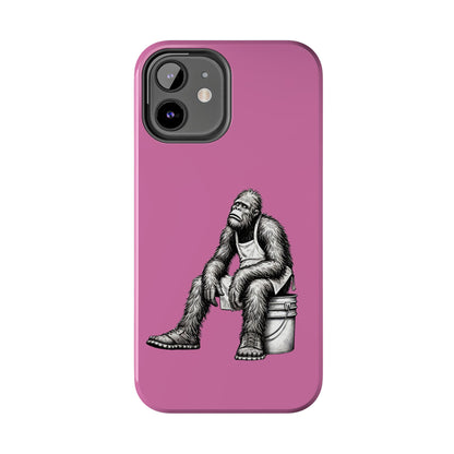Phone Case Long Shift Bigfoot Pink iPhone Samsung Galaxy