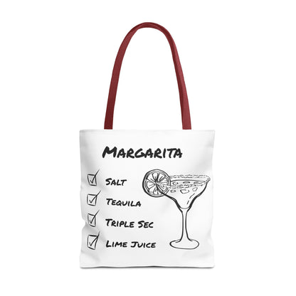 Margarita Tote Bag Black Graphic