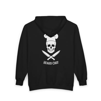 Heard Chef Skull Zip Hoodie