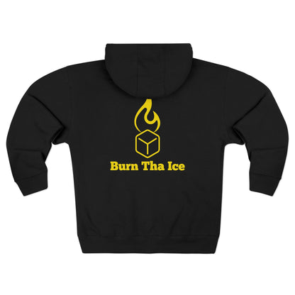Burn tha Ice Logo Zip-Up Hoodie