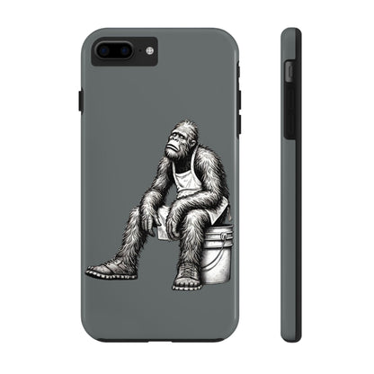 Phone Case Long Shift Bigfoot Dark Gray iPhone Samsung Galaxy