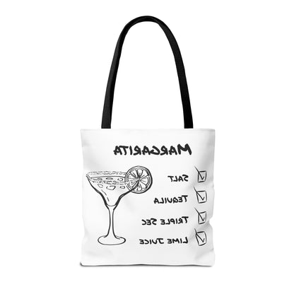 Margarita Tote Bag Black Graphic