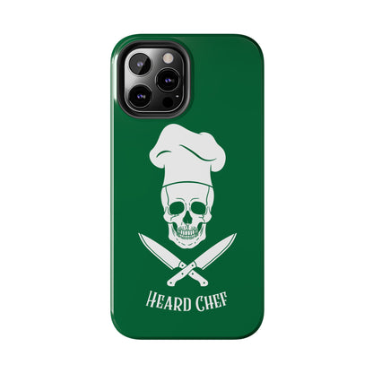Heard Chef Skull BTI Green Phone Case iPhone Samsung Galaxy