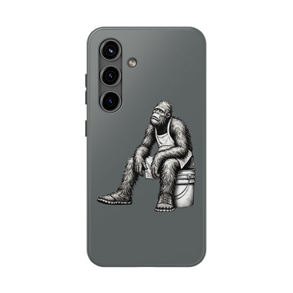 Phone Case Long Shift Bigfoot Dark Gray iPhone Samsung Galaxy