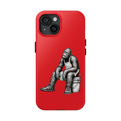 Phone Case Long Shift Bigfoot Red iPhone Samsung Galaxy