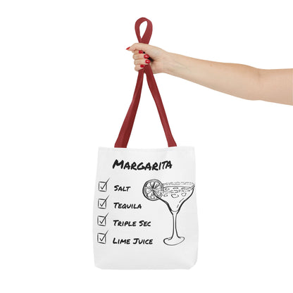 Margarita Tote Bag Black Graphic