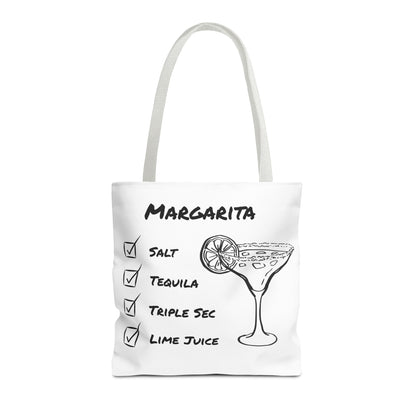 Margarita Tote Bag Black Graphic