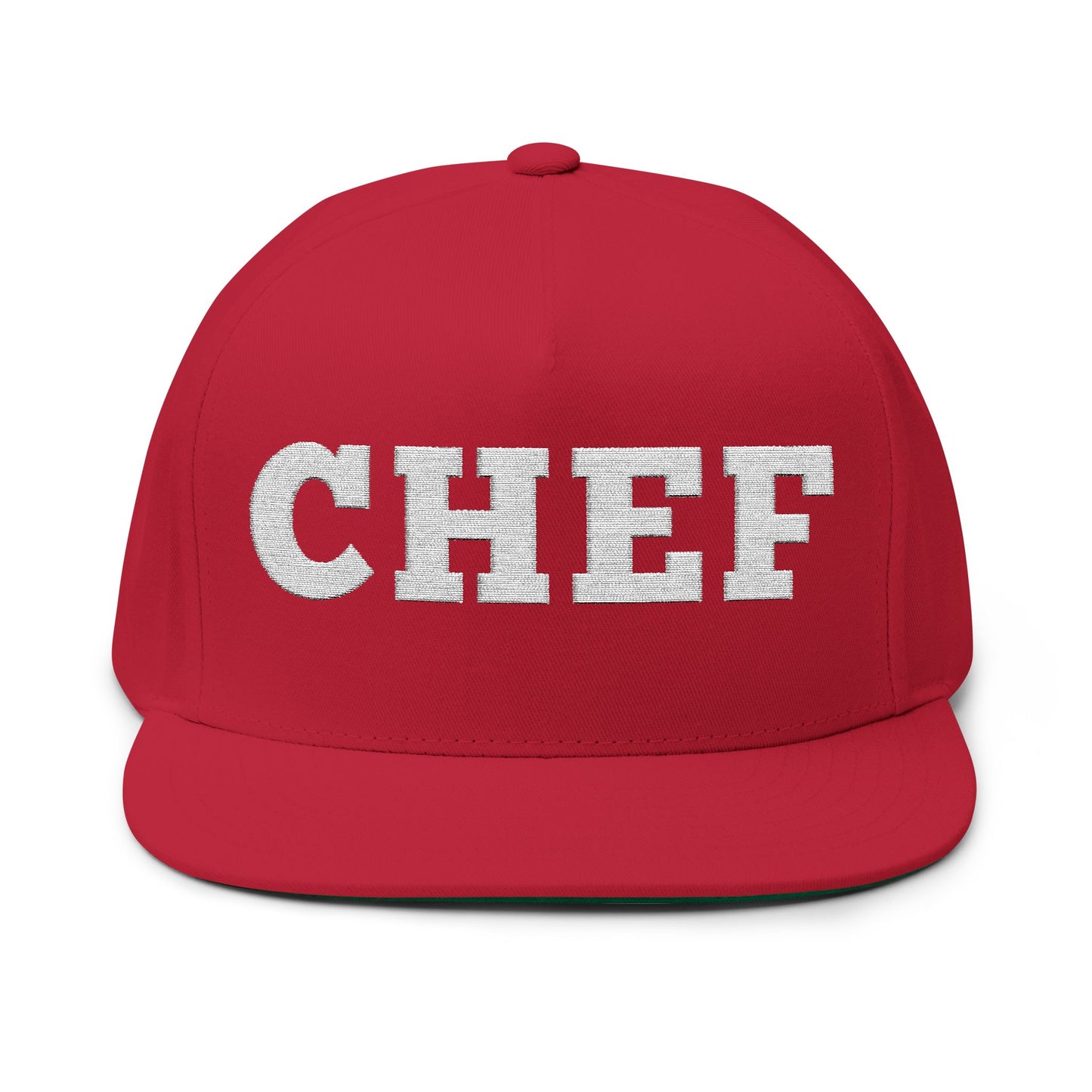 Chef Flat Bill Cap