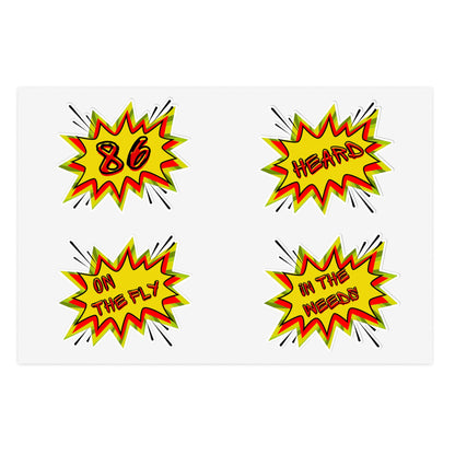 Service Industry Terms POW Collection