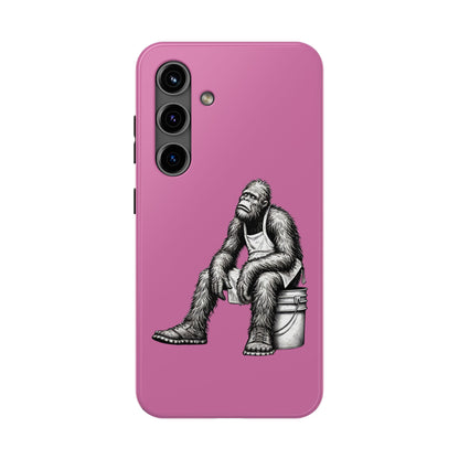 Phone Case Long Shift Bigfoot Pink iPhone Samsung Galaxy