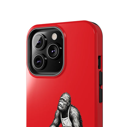 Phone Case Long Shift Bigfoot Red iPhone Samsung Galaxy