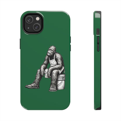 Phone Case Long Shift Bigfoot BTI Green iPhone Samsung Galaxy