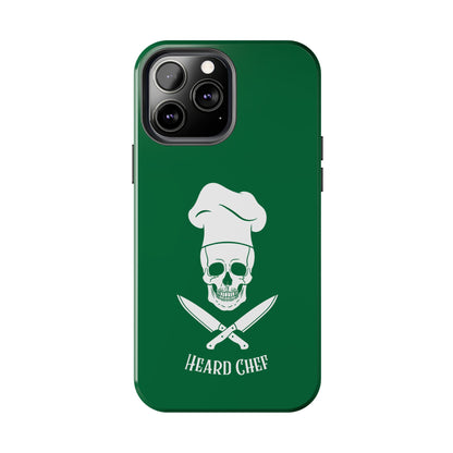 Heard Chef Skull BTI Green Phone Case iPhone Samsung Galaxy