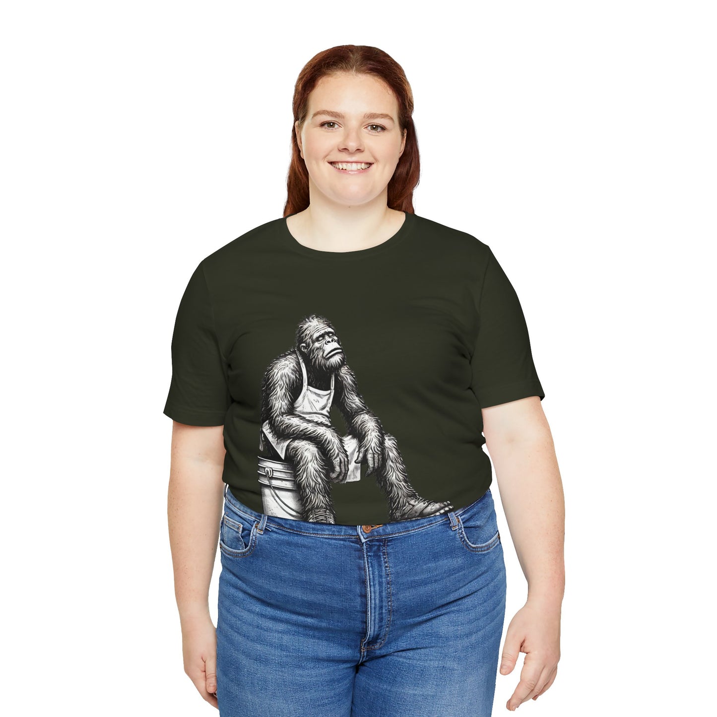 Long Shift Bigfoot T-Shirt