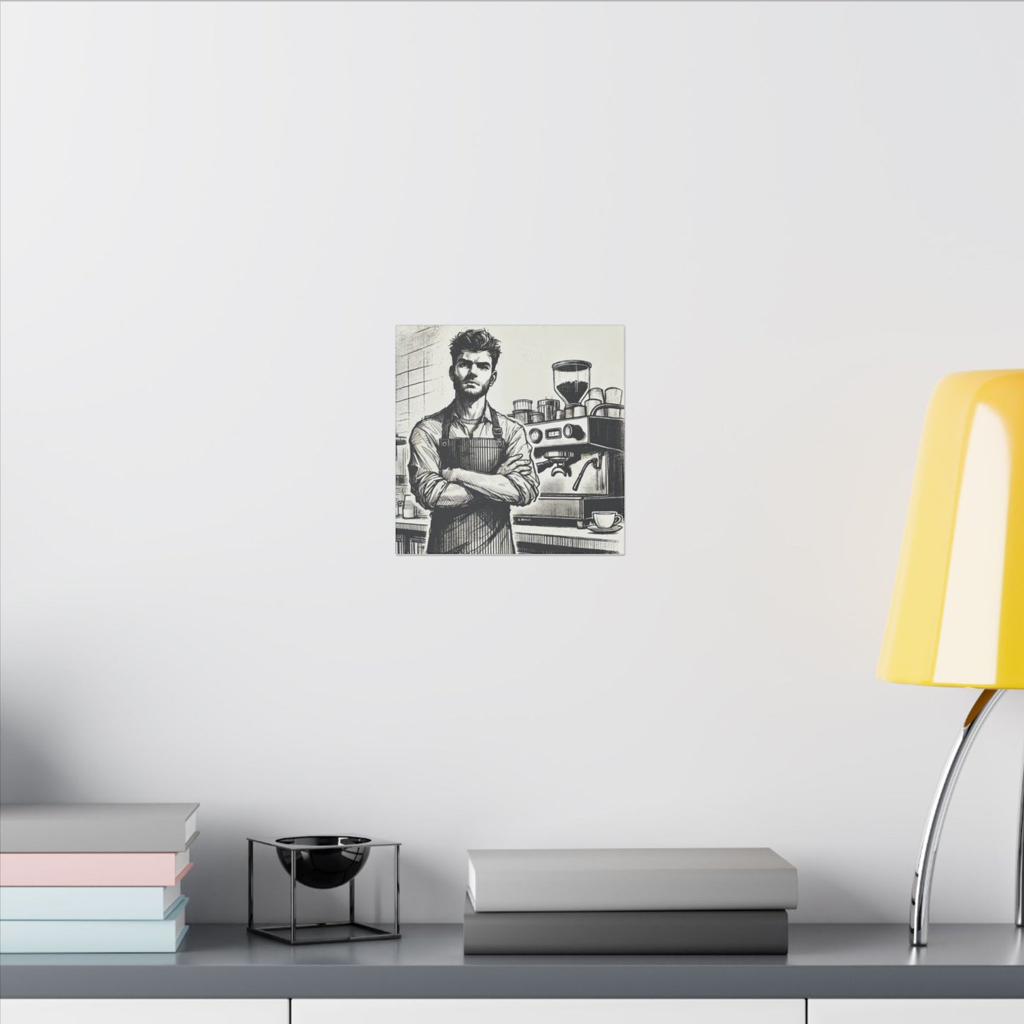 Canvas Print - Barista Industry Struggles
