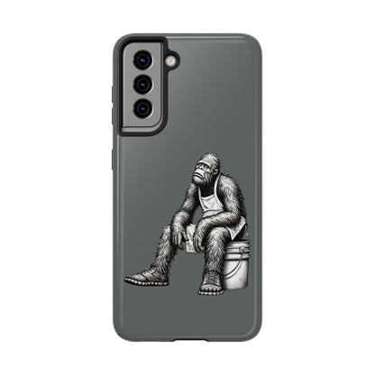 Phone Case Long Shift Bigfoot Dark Gray iPhone Samsung Galaxy