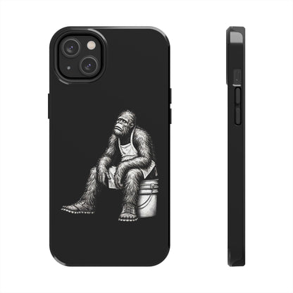 Phone Case Long Shift Bigfoot Black iPhone Samsung Galaxy