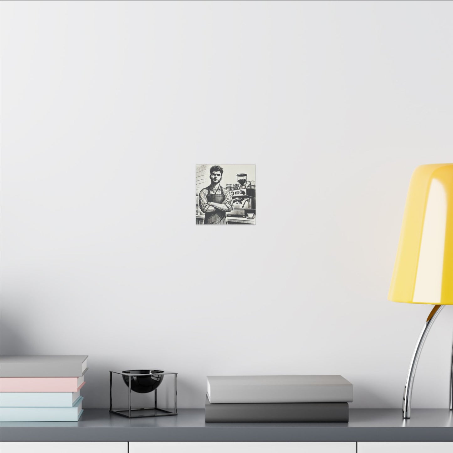 Canvas Print - Barista Industry Struggles