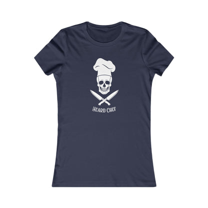 Heard Chef Skull and Knives Petite Tee