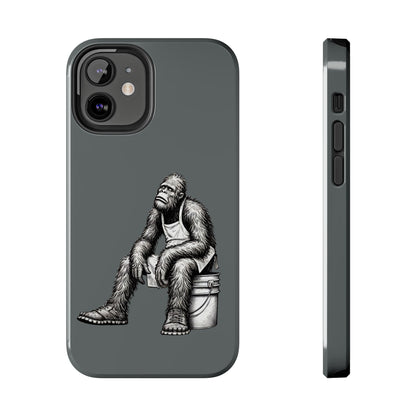 Phone Case Long Shift Bigfoot Dark Gray iPhone Samsung Galaxy